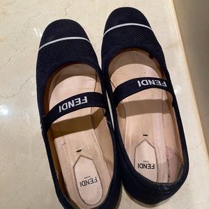Fendi ballet flats 38.5